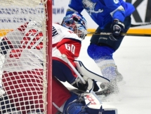 Фоторепортаж с матча КХЛ «Барыс» — «Локомотив» 1:8 