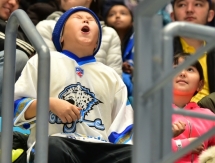 Фоторепортаж с матча КХЛ «Барыс» — «Локомотив» 1:8 