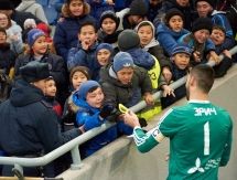 Фоторепортаж с матча Премьер-Лиги «Астана» — «Актобе» 1:0 