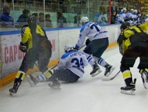 Фоторепортаж с матча ВХЛ «Сарыарка» — «Зауралье» 7:1