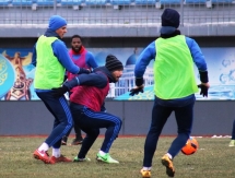 Фоторепортаж с тренировки «Окжетпеса»