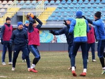 Фоторепортаж с тренировки «Окжетпеса»