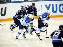 Фоторепортаж с матча КХЛ «Нефтехимик» — «Барыс» 0:3