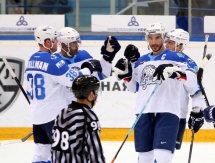 Фоторепортаж с матча КХЛ «Нефтехимик» — «Барыс» 0:3