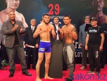Состоялась церемония взвешивания участников боксерского вечера боя Ислам — Аллотей