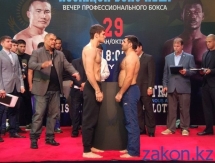 Состоялась церемония взвешивания участников боксерского вечера боя Ислам — Аллотей