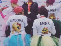 Участницы женского забега в Алматы вышли на старт в балетных пачках