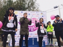 Участницы женского забега в Алматы вышли на старт в балетных пачках