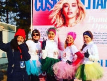 Участницы женского забега в Алматы вышли на старт в балетных пачках