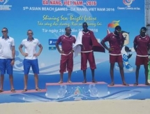 Сидоренко и Яковлев стали бронзовыми призерами Азиатских пляжных игр