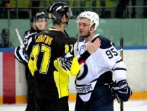 Фоторепортаж с матча ВХЛ «Сарыарка» — «Динамо» Санкт-Петербург 2:1 Б