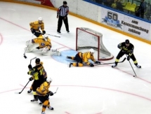 Фоторепортаж с матча ВХЛ «Cарыарка» — «Химик» 3:1