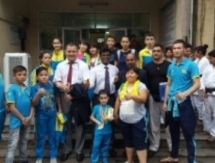 Каратисты из Астаны успешно выступили на соревнованиях в Индии