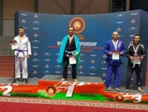 Акмолинец стал двукратным чемпионом мира по грэпплингу
