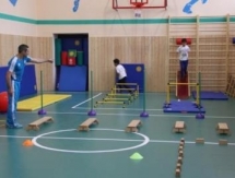 Олимпийский чемпион провел тренировку для аршалынских детей