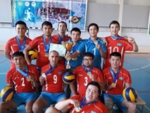 Команда из Актау стала чемпионом Казахстана по волейболу среди спортсменов с поражением опорно-двигательного аппарата