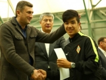 Фоторепортаж с награждения команд Академии «Кайрата»