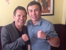 Головкин встретился с Чавесом-старшим в Мехико