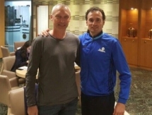 Протасов навестил «Астану»