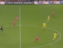 Видео второго гола Себа в матче Лиги Европы «Олимпиакос» — «Астана»