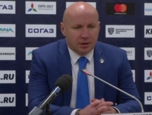 Видео послематчевой пресс-конференции игры КХЛ «Барыс» — «Витязь» 5:0