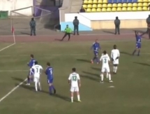 Видео второго гола Коронеля матча Премьер-Лиги «Акжайык» — «Атырау»