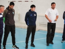 Видео мастер-класса Мулдарова и Сапарова для воспитанников «Атырау»