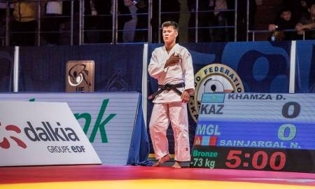 Казахстан не завоевал медалей во второй день «Grand Slam» в Абу Даби