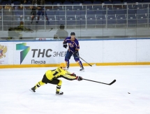 Фоторепортаж с матча ВХЛ «Дизель» — «Сарыарка» 2:1