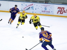 Фоторепортаж с матча ВХЛ «Дизель» — «Сарыарка» 2:1