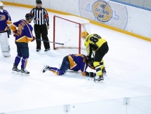 Фоторепортаж с матча ВХЛ «Дизель» — «Сарыарка» 2:1