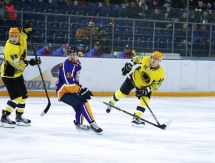 Фоторепортаж с матча ВХЛ «Дизель» — «Сарыарка» 2:1