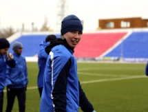 Фоторепортаж с тренировки «Иртыша» перед игрой с «Астаной»