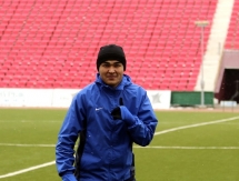 Фоторепортаж с тренировки «Иртыша» перед игрой с «Астаной»