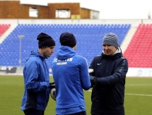 Фоторепортаж с тренировки «Иртыша» перед игрой с «Астаной»