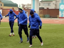 Фоторепортаж с тренировки «Иртыша» перед игрой с «Астаной»