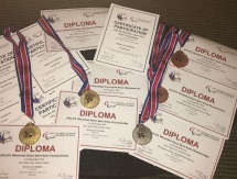 Семь медалей выиграли казахстанцы на чемпионате Азии по спортивным танцам на колясках