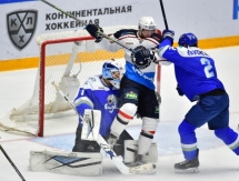 Фоторепортаж с матча КХЛ «Барыс» — «Медвешчак» 2:0