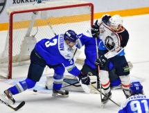 Фоторепортаж с матча КХЛ «Барыс» — «Медвешчак» 2:0