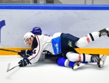 Фоторепортаж с матча КХЛ «Барыс» — «Медвешчак» 2:0