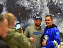 Фоторепортаж с матча КХЛ «Барыс» — «Медвешчак» 2:0