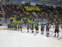Фоторепортаж с матча ВХЛ «Сарыарка» — «Нефтяник» 0:1