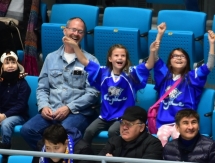 Фоторепортаж с матча КХЛ «Барыс» — «Автомобилист» 4:0