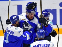 Фоторепортаж с матча КХЛ «Барыс» — «Автомобилист» 4:0