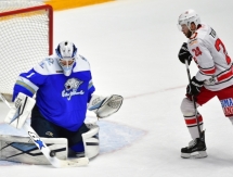 Фоторепортаж с матча КХЛ «Барыс» — «Автомобилист» 4:0