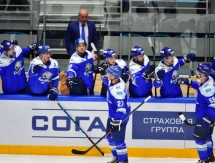 Фоторепортаж с матча КХЛ «Барыс» — «Автомобилист» 4:0