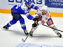 Фоторепортаж с матча КХЛ «Барыс» — «Автомобилист» 4:0