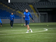 Фоторепортаж с тренировки «Астаны»