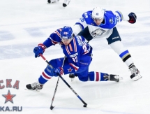 Фоторепортаж с матча КХЛ СКА — «Барыс» 9:0