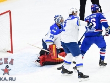Фоторепортаж с матча КХЛ СКА — «Барыс» 9:0